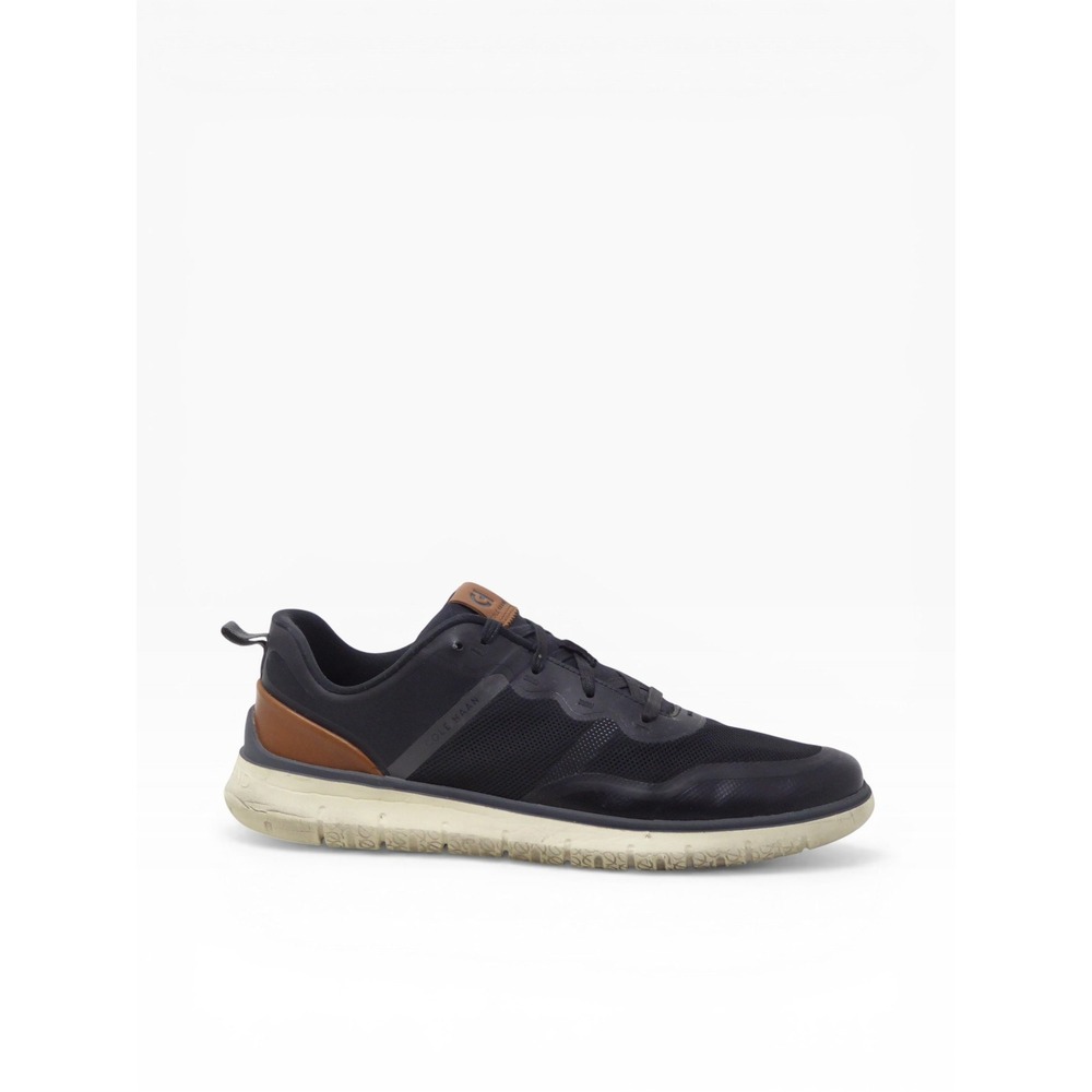 Cole Haan Mens Generation ZEROGRAND TXT Sneaker Black Nylon Mesh C38989 Size 13M